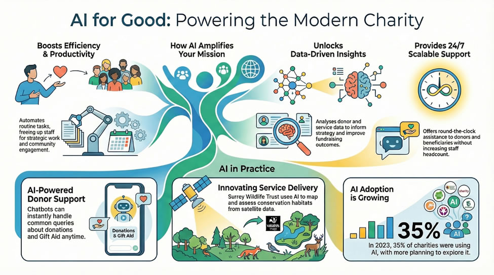 The Role of AI in a Charity Setting