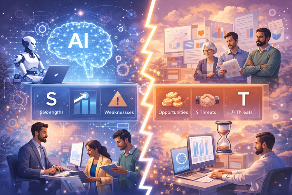 SWOT Analysis: Charities Using AI vs. Not Using AI